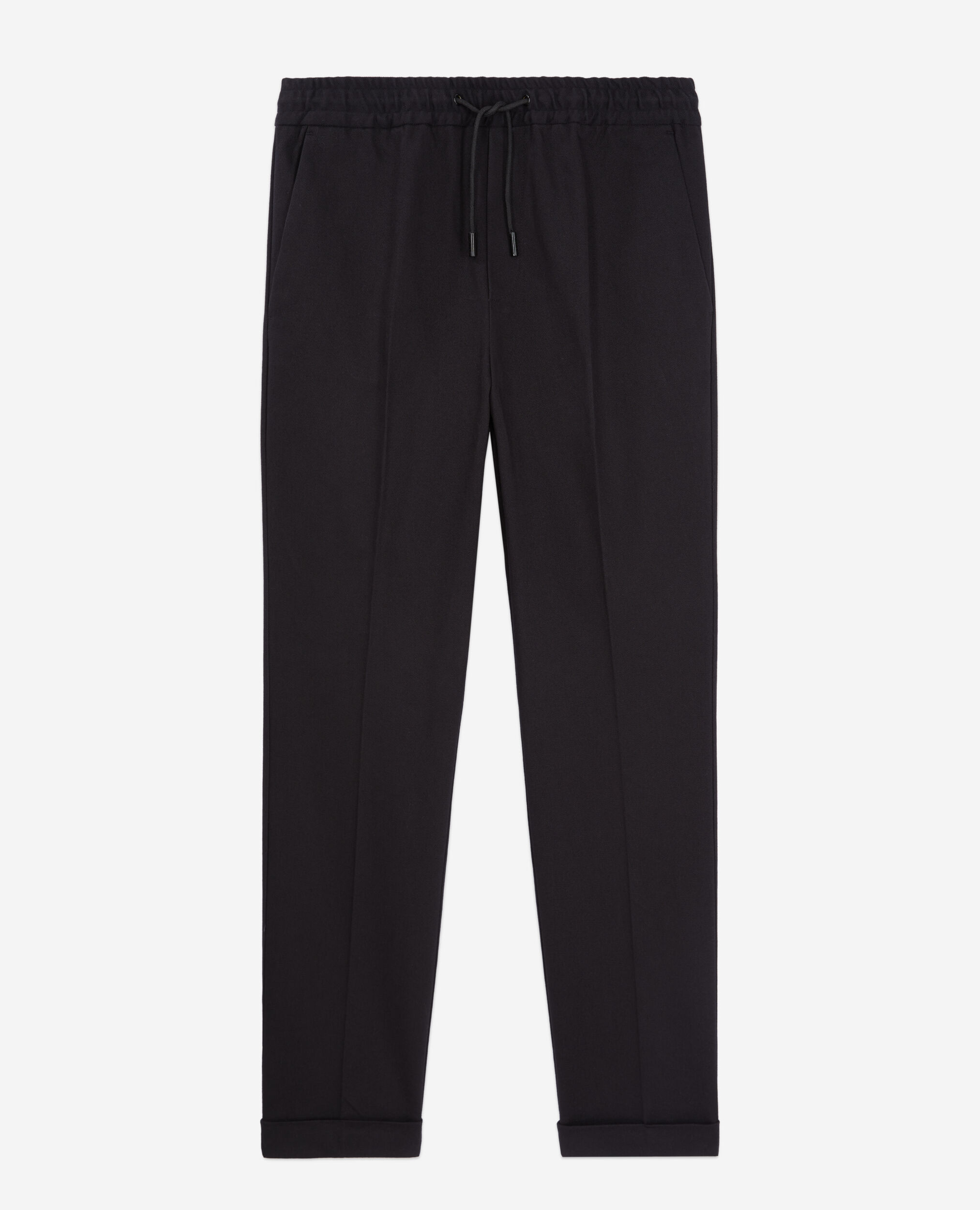 Cotton black trousers BLACK