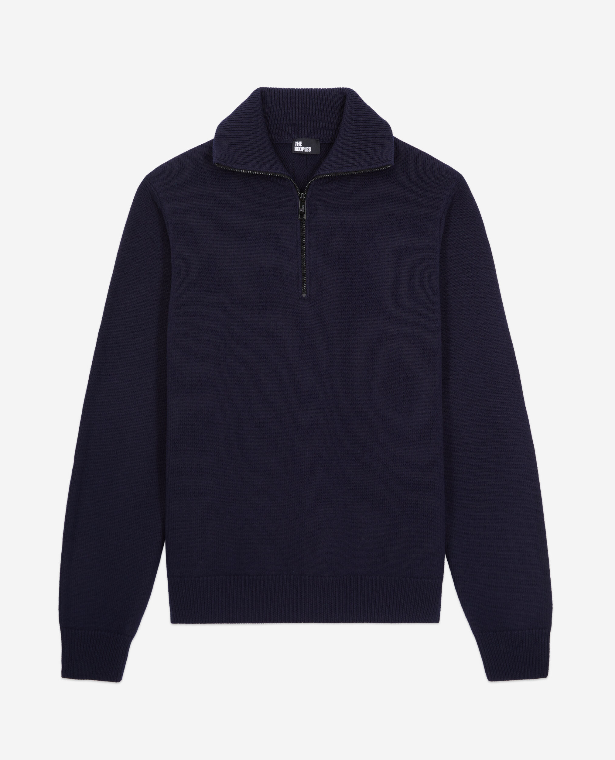 Blue wool sweater NAVY