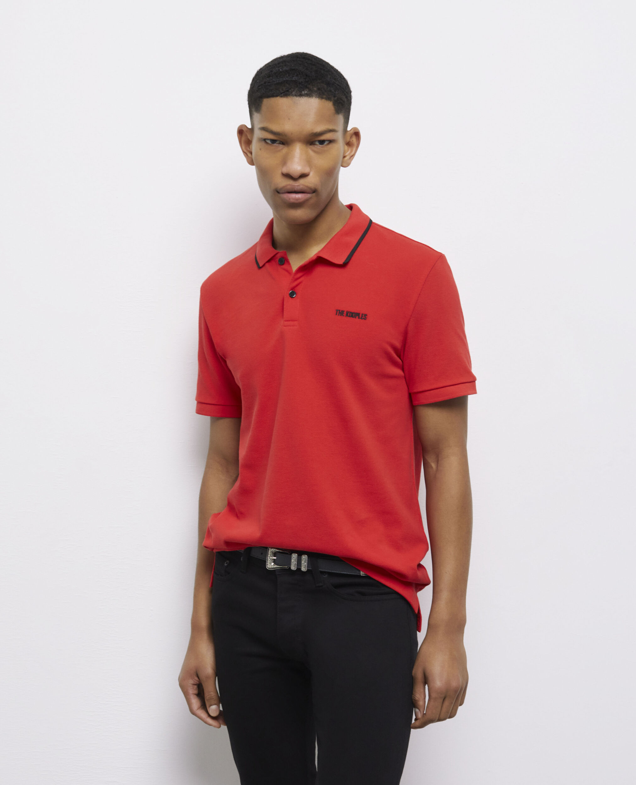 Red polo shirt RED