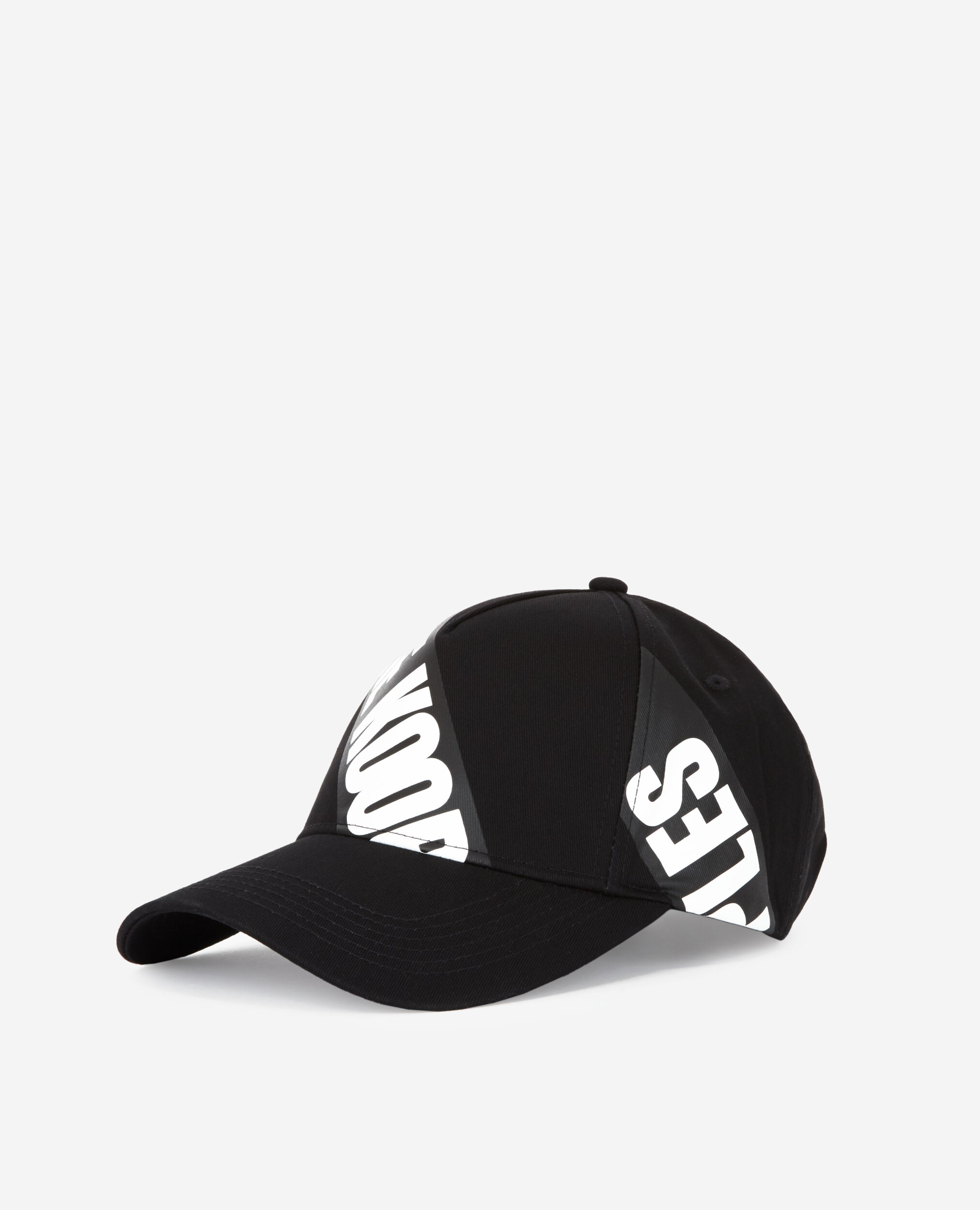 Black cap with Tape logo BLACK