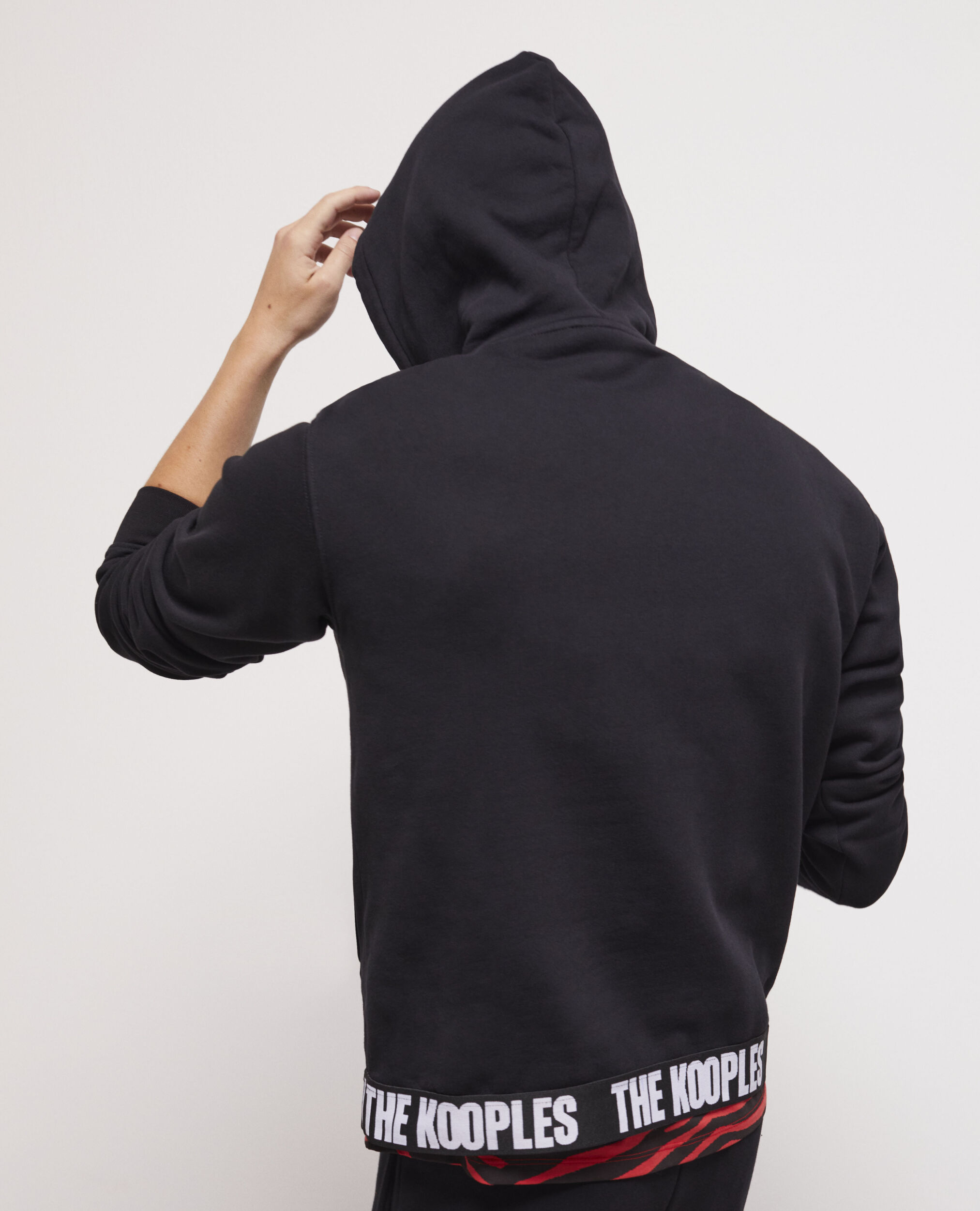 The Kooples black logo sweatshirt BLACK