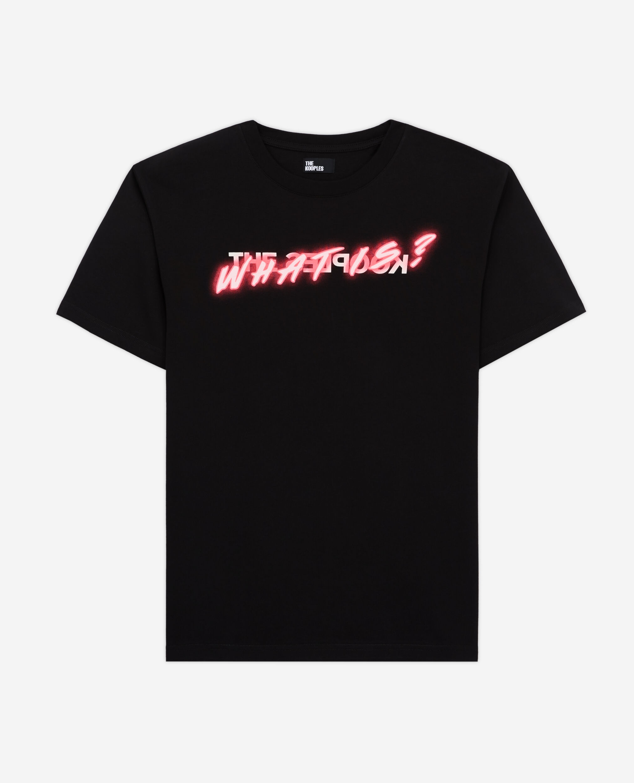 Men's what is black t-shirt BLACK
