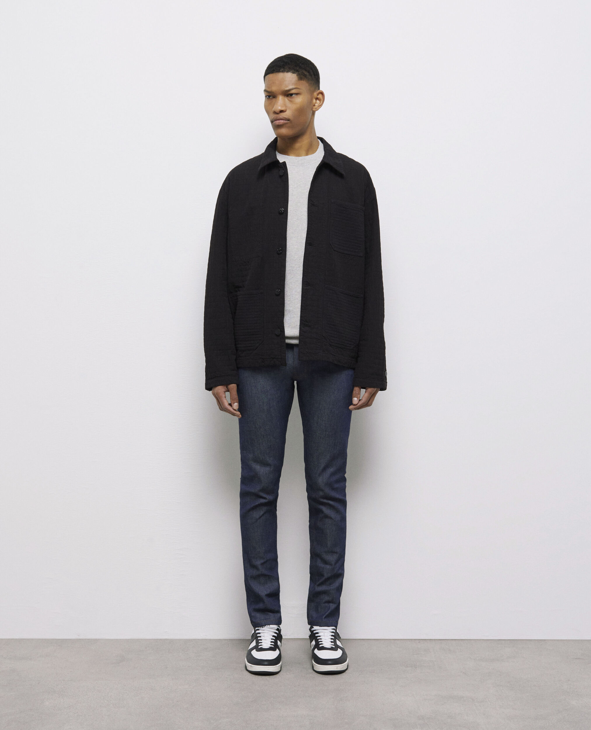 Black work jacket BLACK