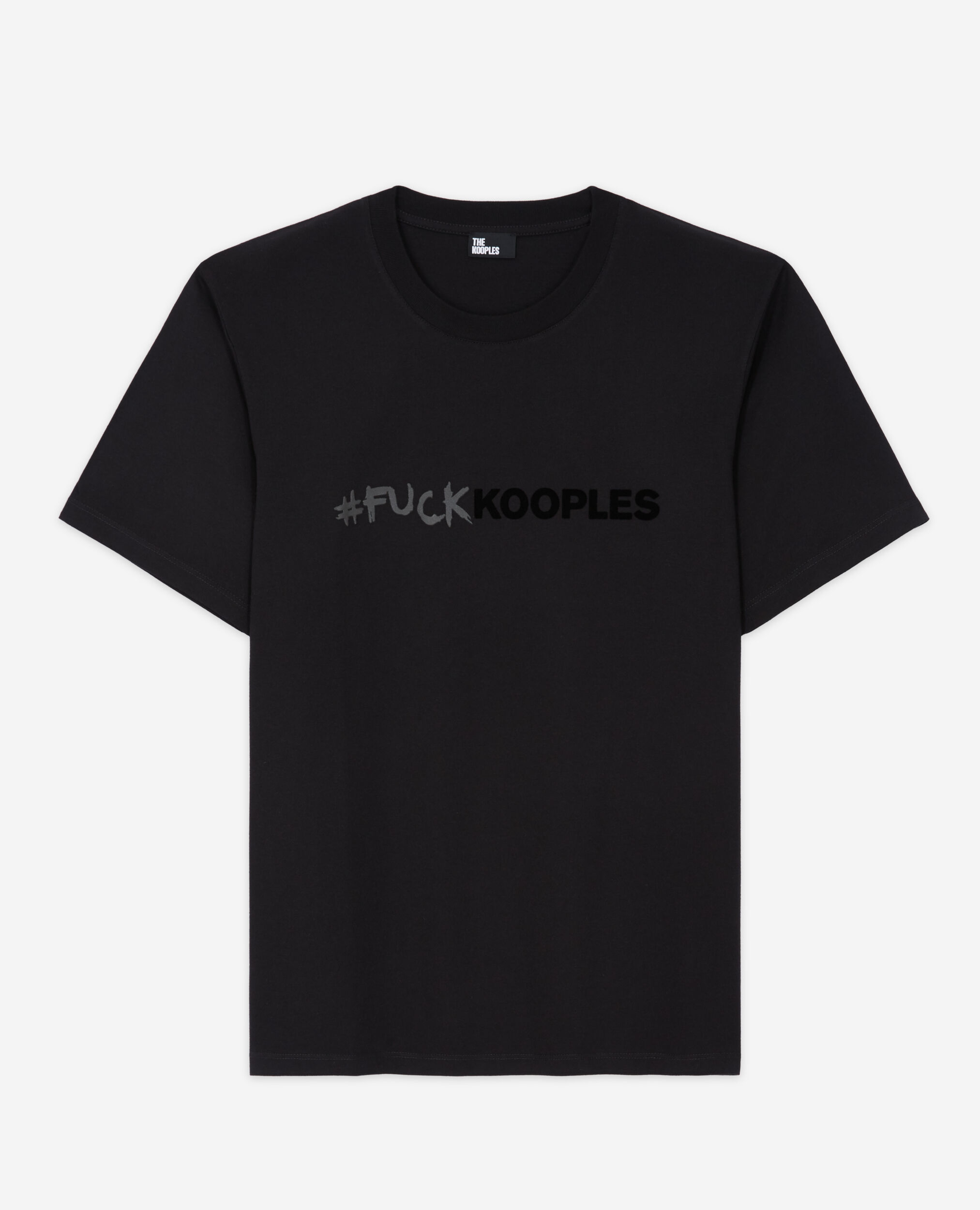 Men's black logo t-shirt BLACK