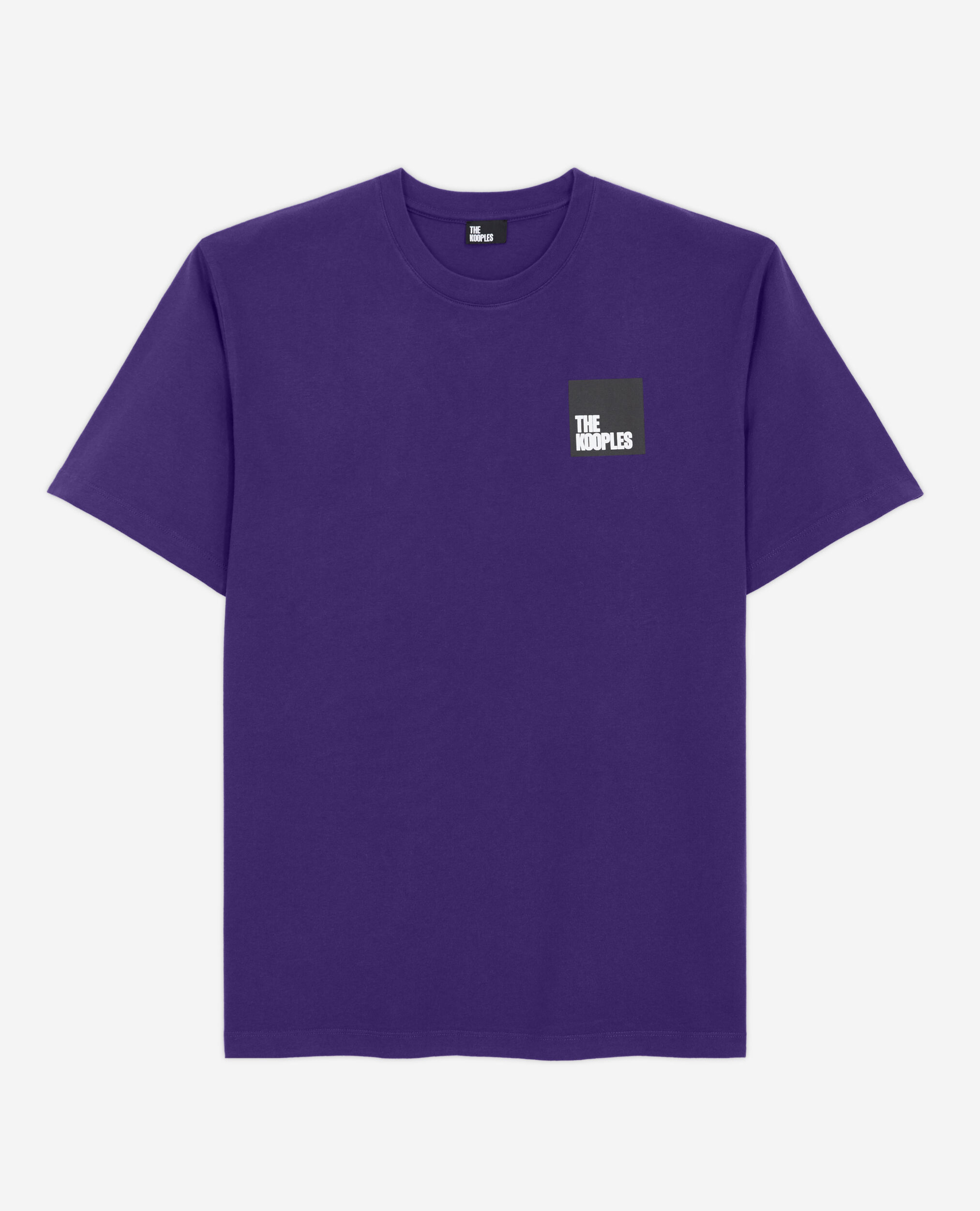 Men's purple logo t-shirt PURPLE