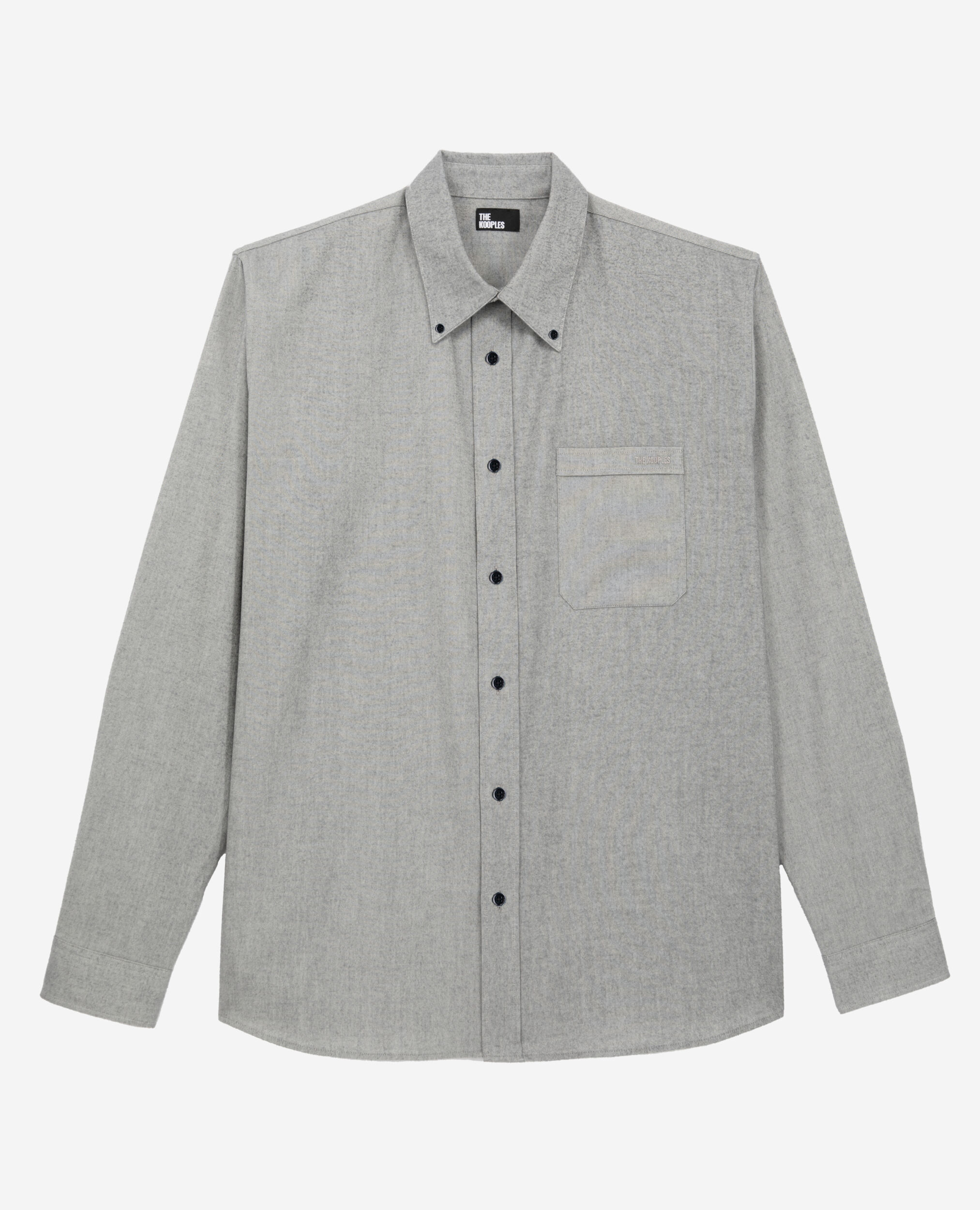Grey Oxford Shirt GREY