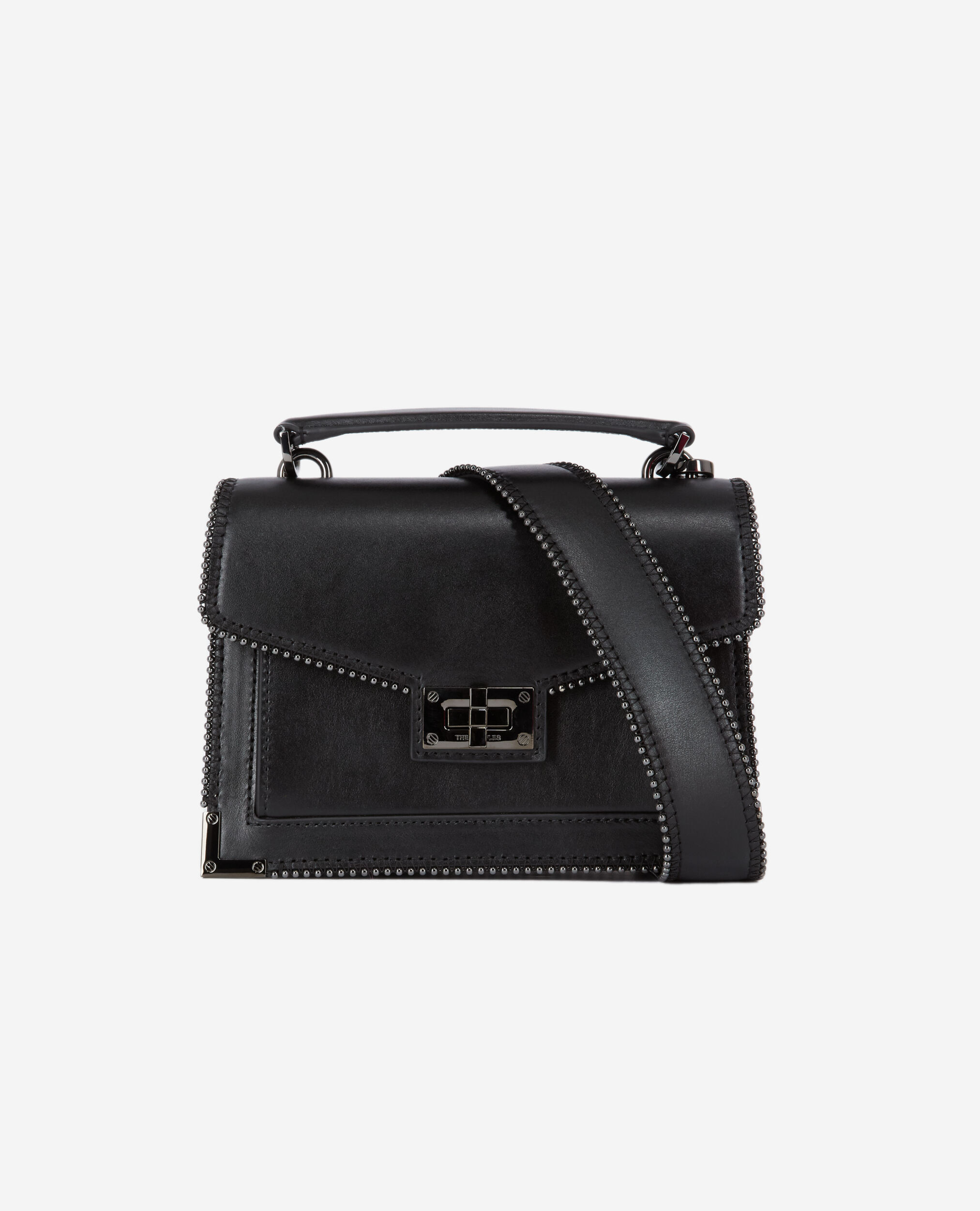Small Emily bag in black leather BLACK
