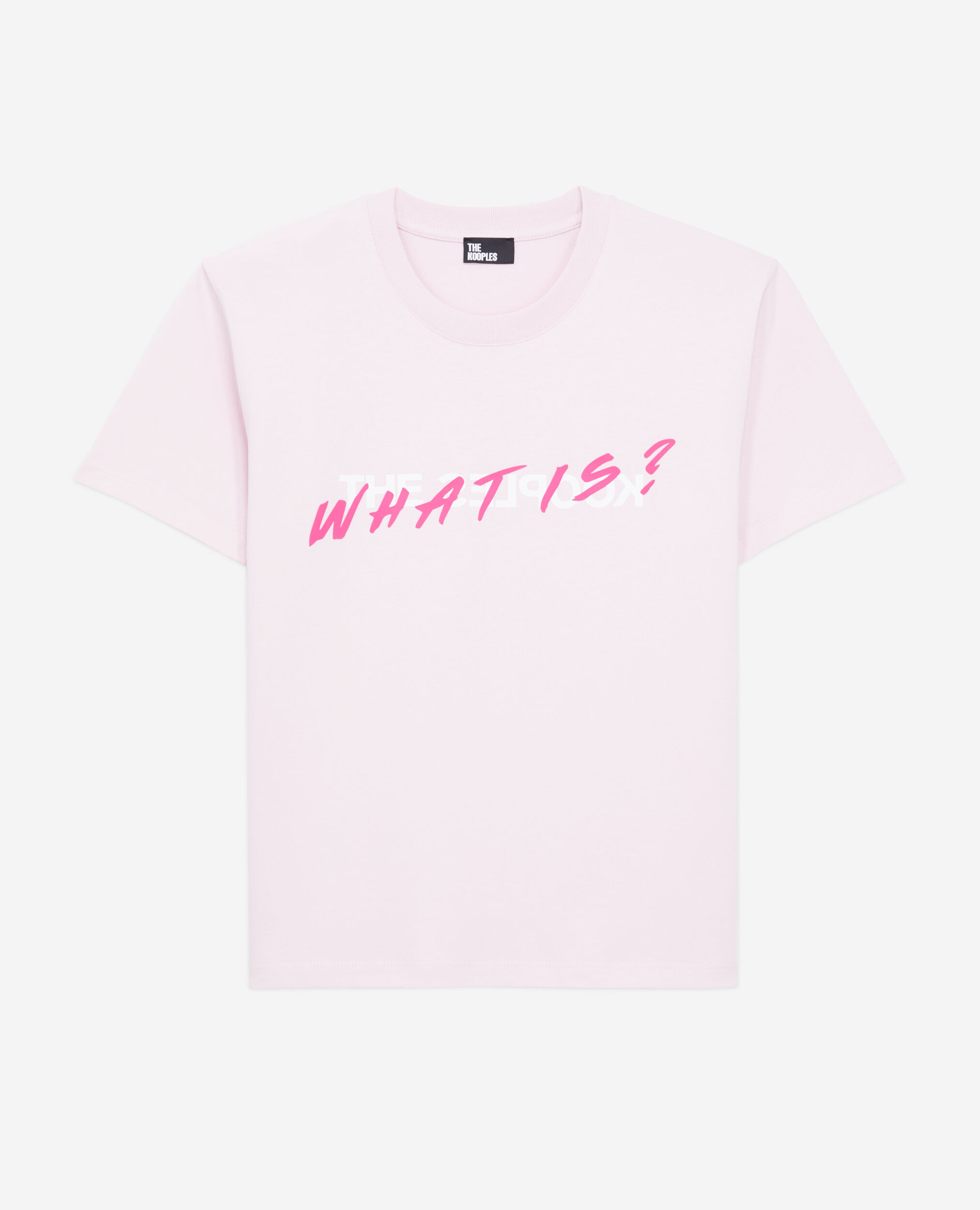 Women's pink what is t-shirt PALE PINK
