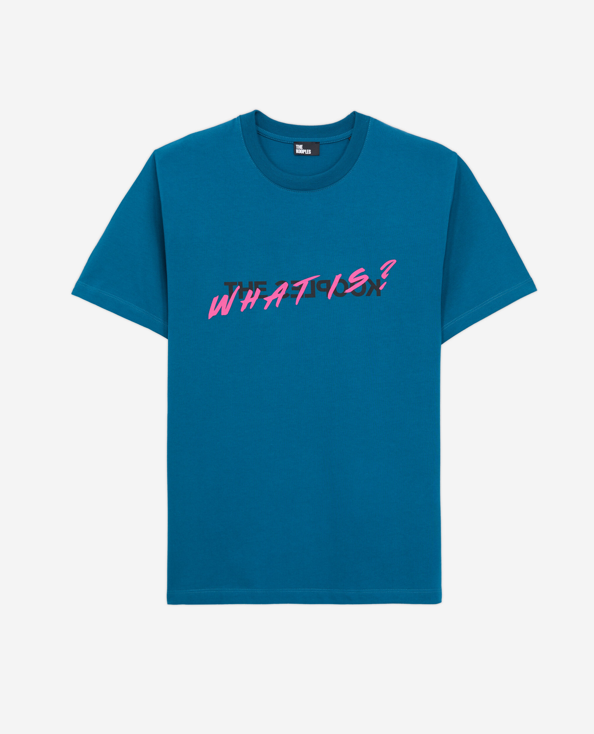 Men's blue what is t-shirt MEDIUM BLUE