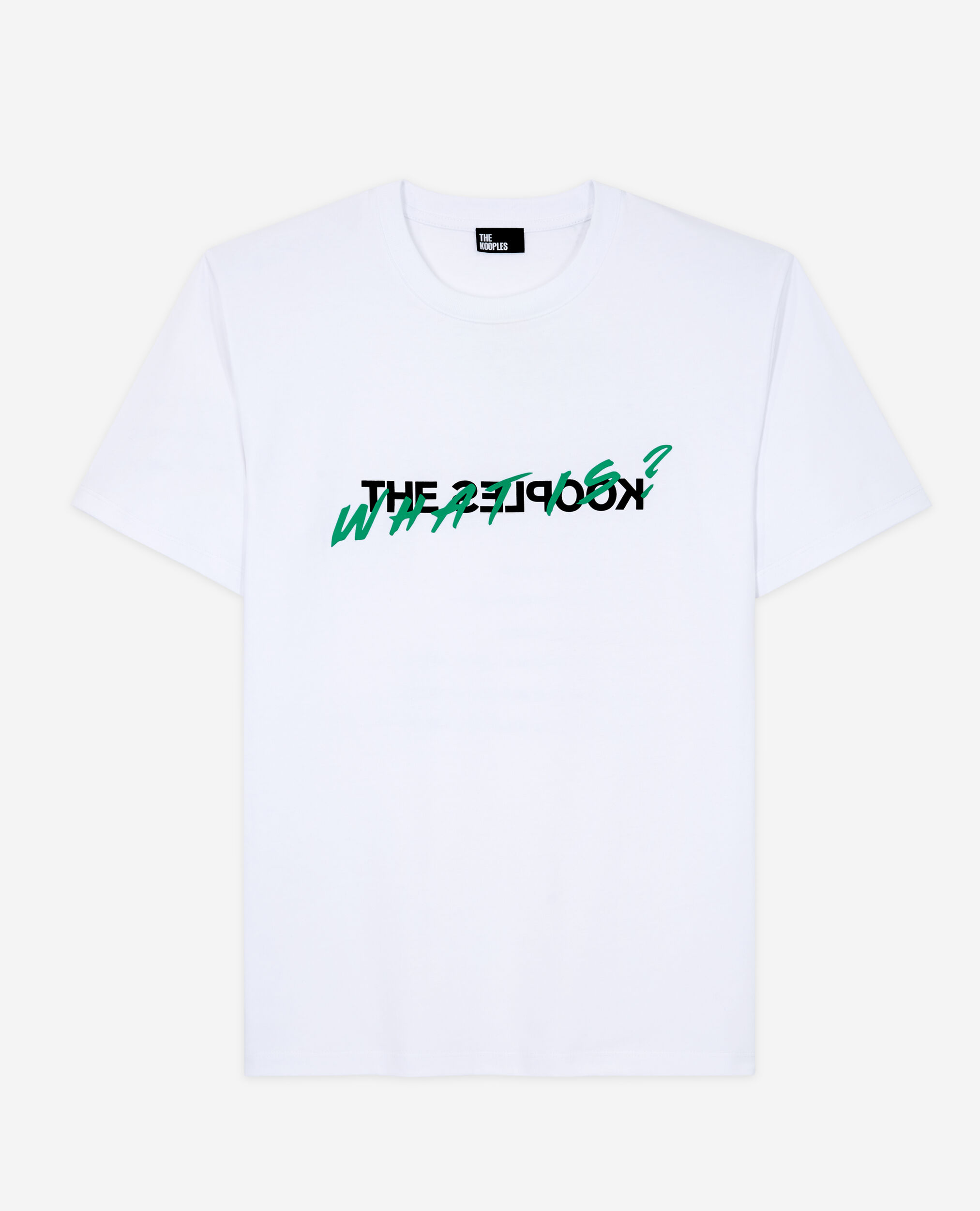 Men's white what is t-shirt WHITE