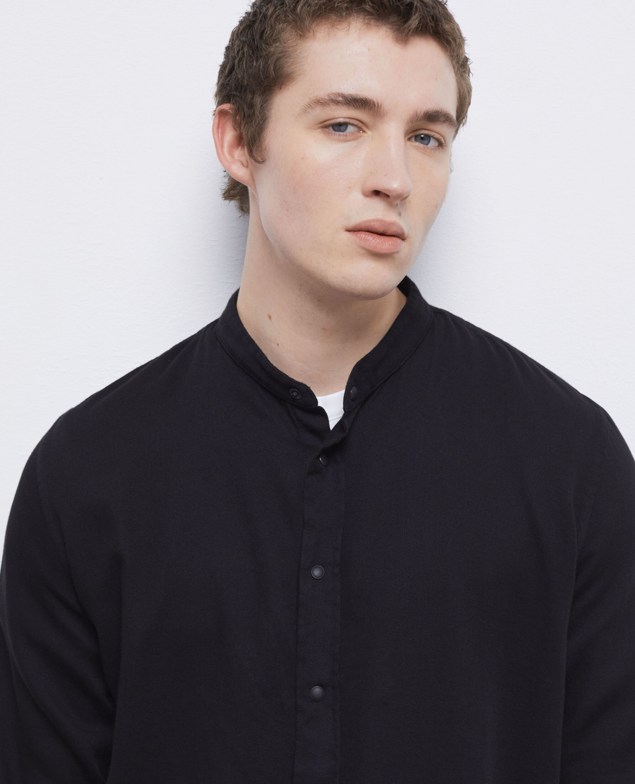 Casual black shirt BLACK