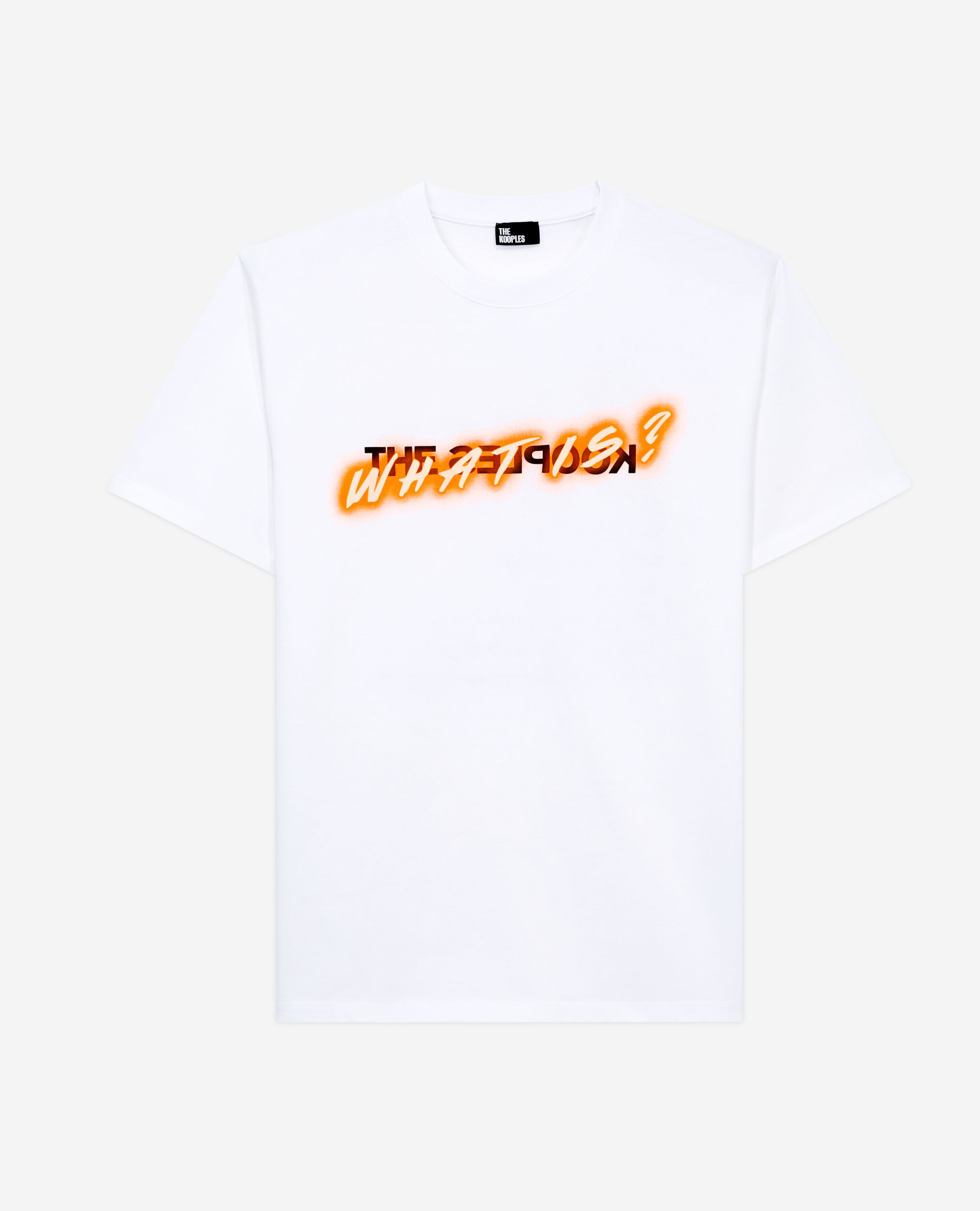 Men's white what is t-shirt WHITE