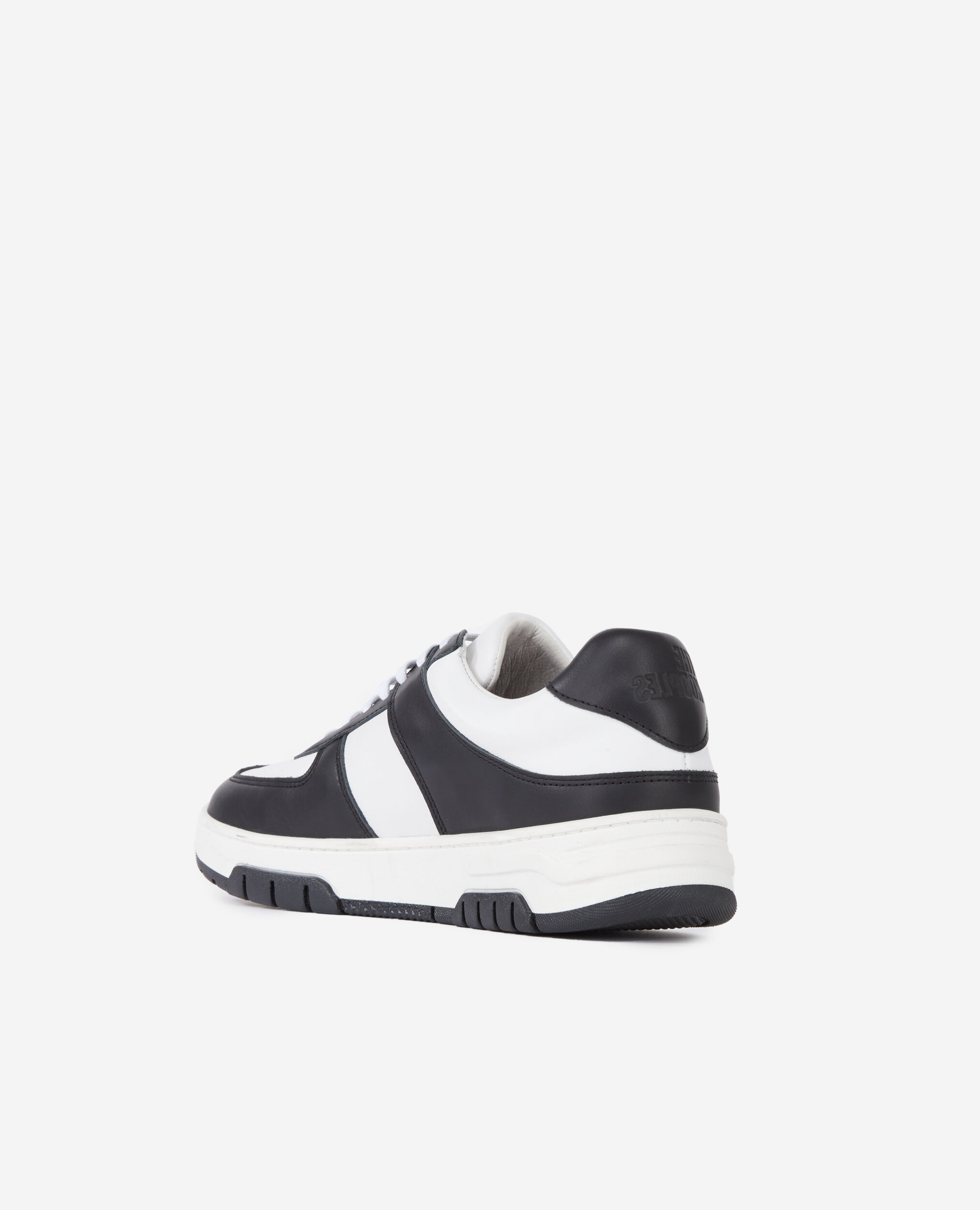 Black and white sneakers BLACK