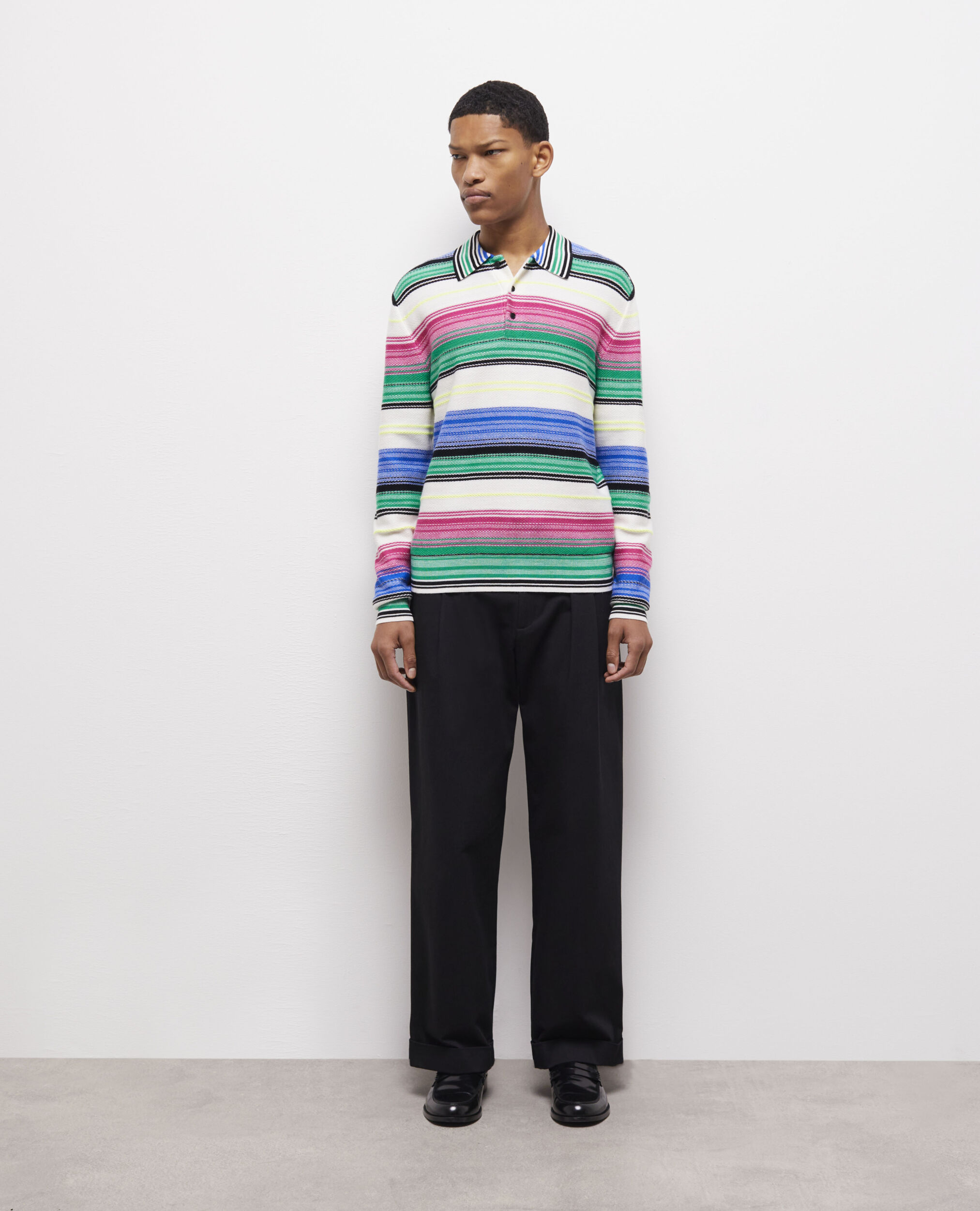 Wool printed sweater MULTICOLOR