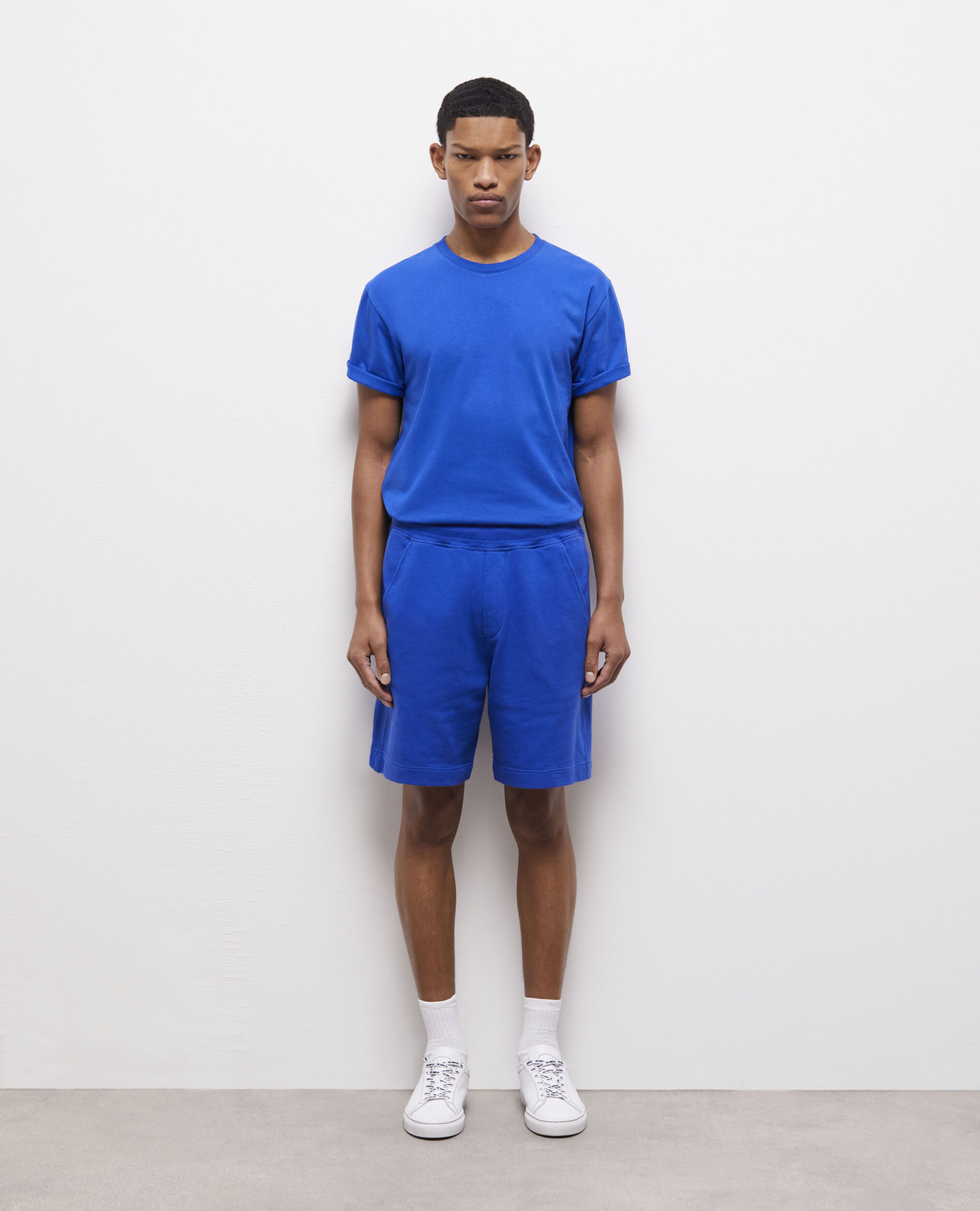 The Kooples blue logo shorts BLUE ELECTRIC