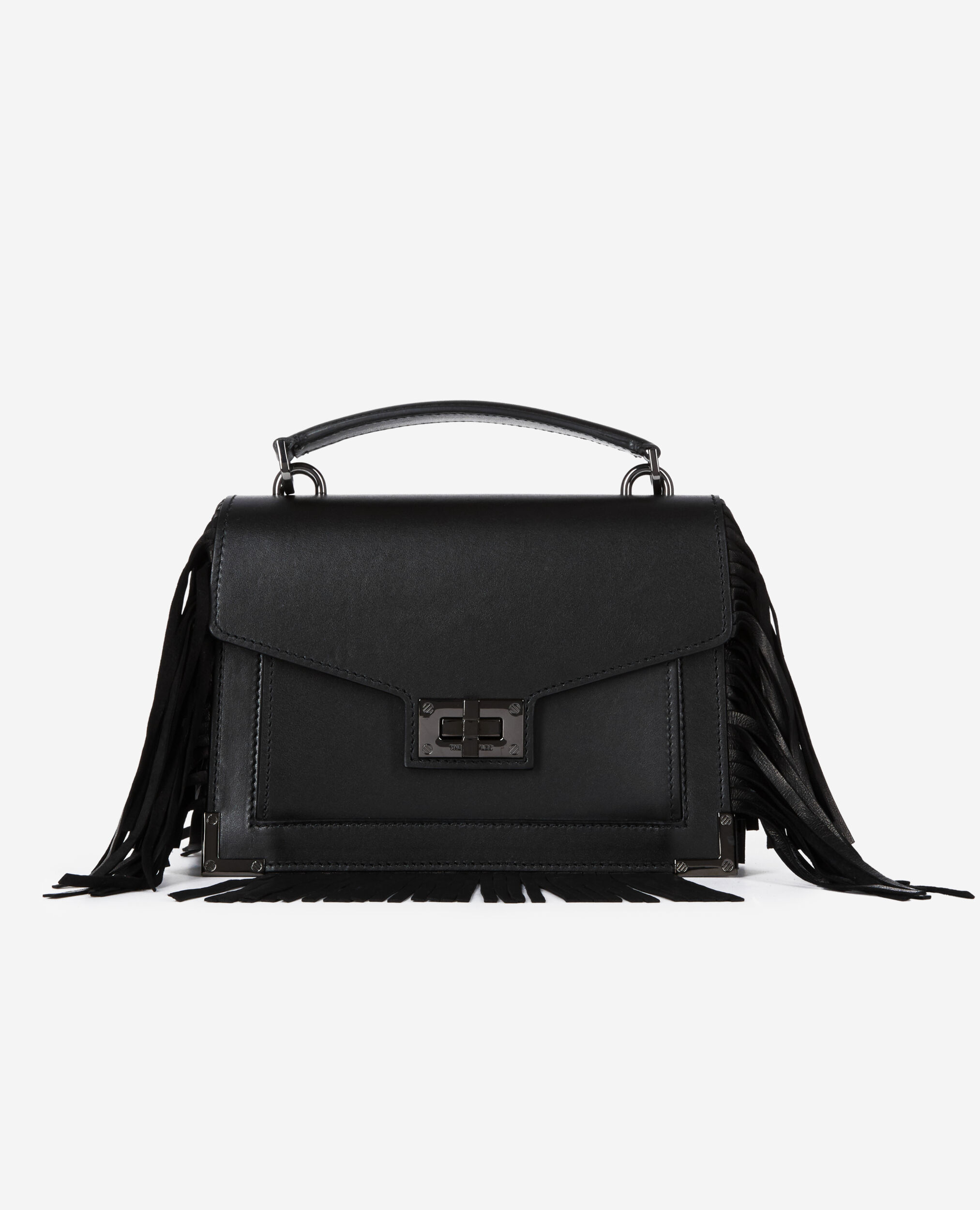 Small Emily bag in black leather BLACK