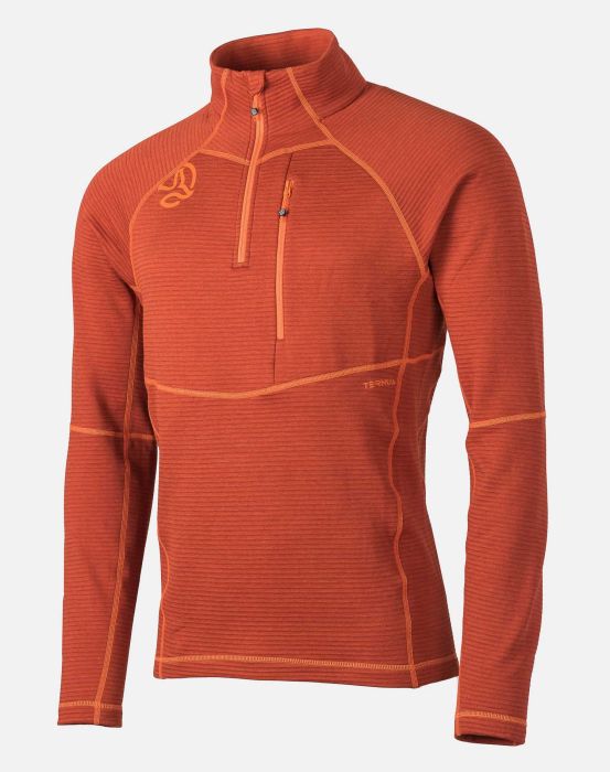 MOMHILL 1/2 ZIP M T-SHIRT