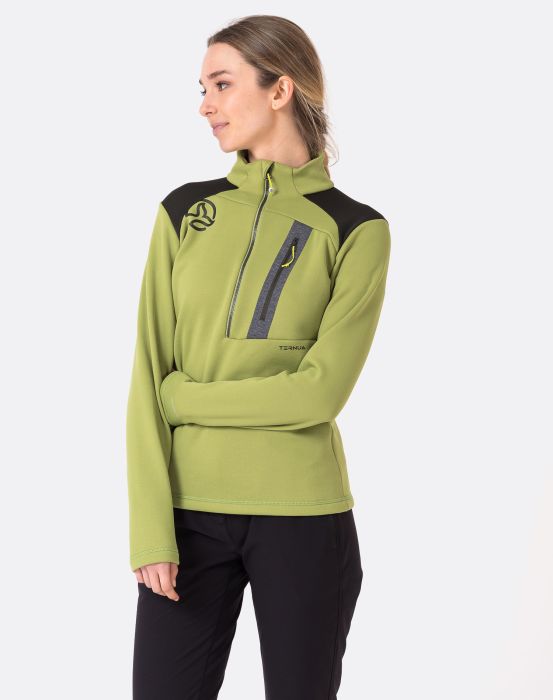 RUVIKKA 1/2 ZIP W T-SHIRT