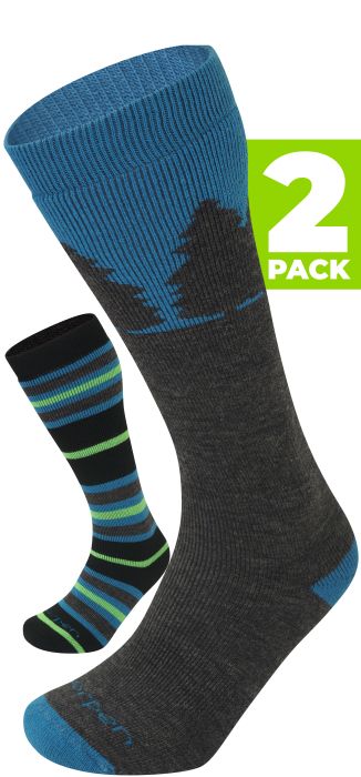 S2WLN SKI/SNOWBOARD MERINO 2PACK M