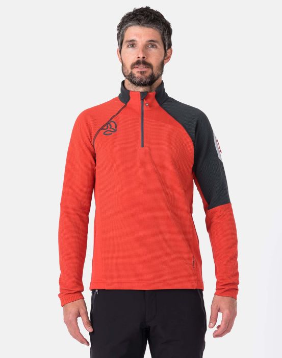 LEMIK 1/2 ZIP M T-SHIRT