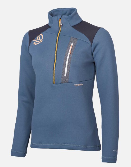 RUVIKKA 1/2 ZIP W T-SHIRT