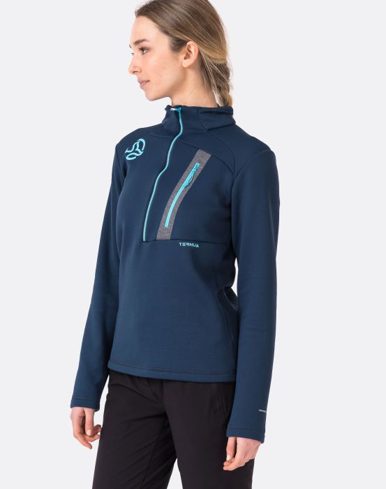 RUVIKKA 1/2 ZIP W T-SHIRT