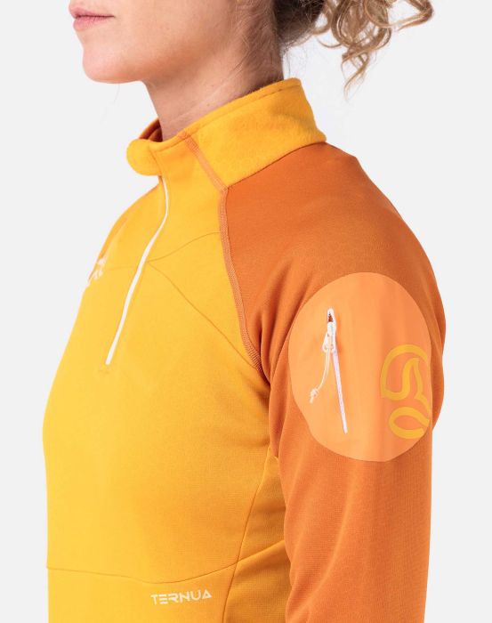 BERLANA 1/2 ZIP W T-SHIRT