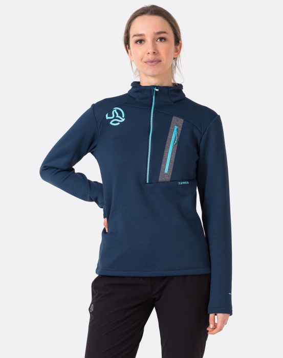 RUVIKKA 1/2 ZIP W T-SHIRT