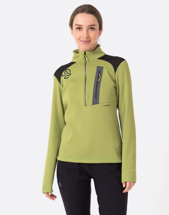 RUVIKKA 1/2 ZIP W T-SHIRT