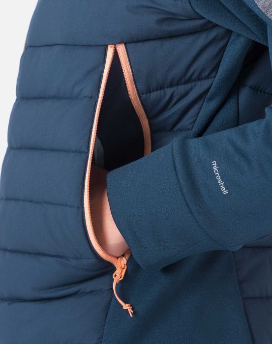 YUKKAN HYBRID HOOD JKT W JACKET