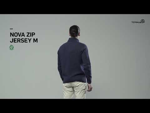 NOVA ZIP JERSEY  M PULLOVER