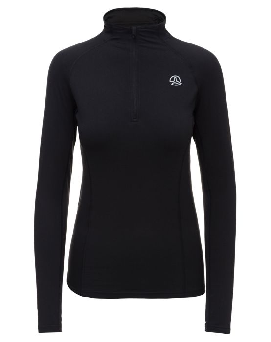 ALMA 1/2 ZIP LS W T-SHIRT