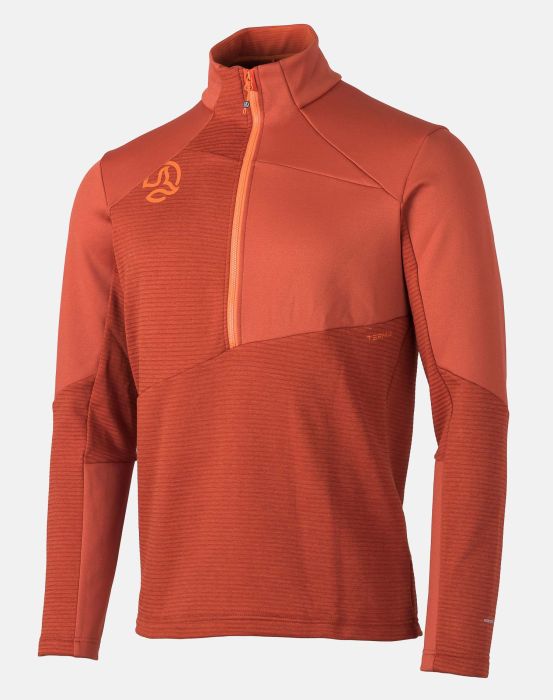 TESLIN 1/2 ZIP M T-SHIRT