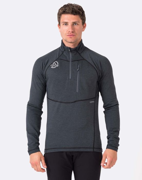 MOMHILL 1/2 ZIP M T-SHIRT