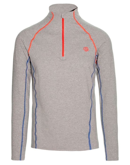 MODE 1/2 ZIP LS M T-SHIRT