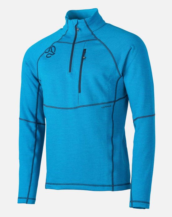 MOMHILL 1/2 ZIP M T-SHIRT