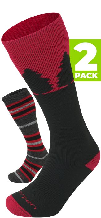 S2WLN SKI/SNOWBOARD MERINO 2PACK M