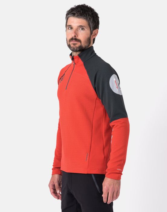 LEMIK 1/2 ZIP M T-SHIRT