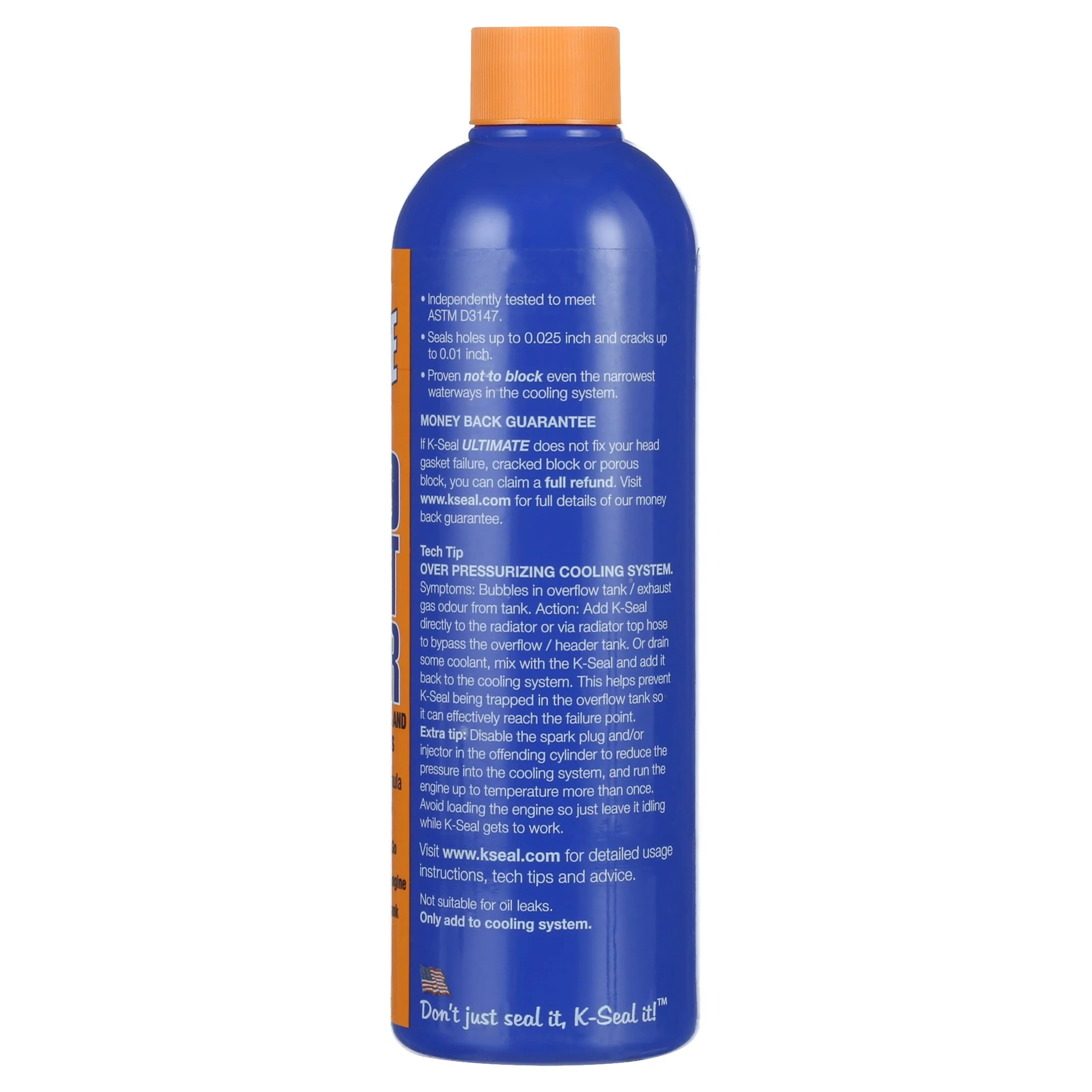 KSeal Coolant Leak Repair, Head Gasket Sealant, Block Sealer, Radiator