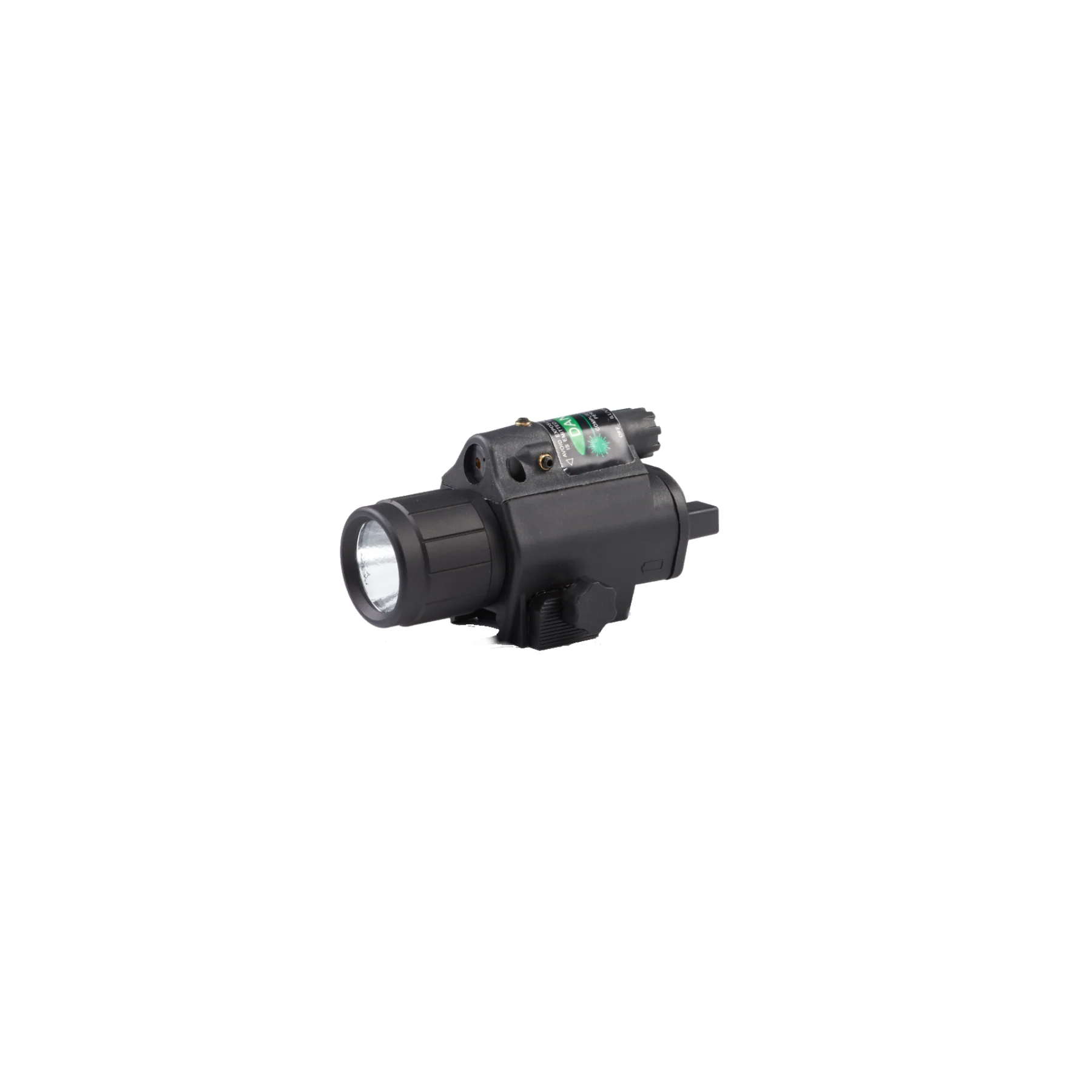Q5 Rail-Mounted Tactical Flashlight with Green Laser