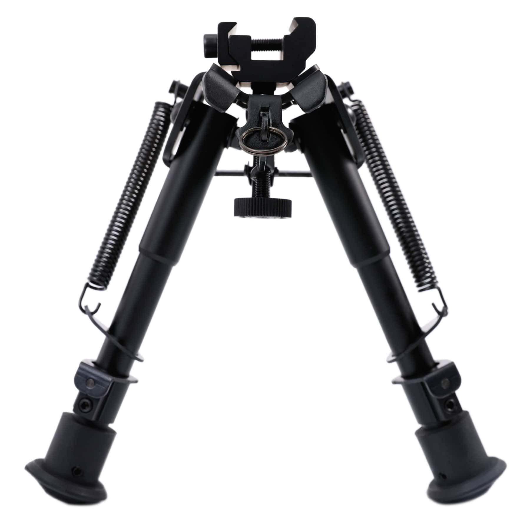 Picatinny Rail System Adjustable Bipod (6''-9''), Aircraft Grade Aluminum