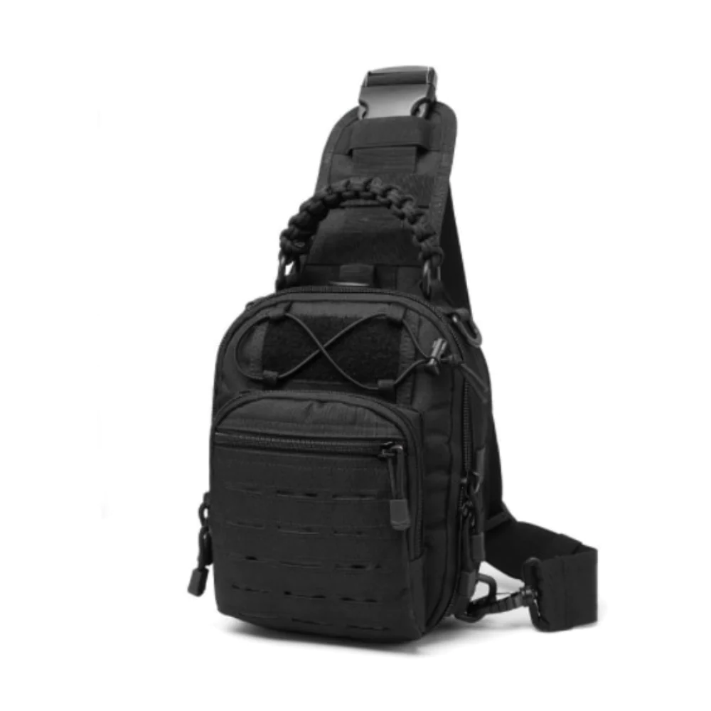 900D Nylon Tactical Chest Pack Waterproof for Outdoor Trekking Fishing Hiking Camping