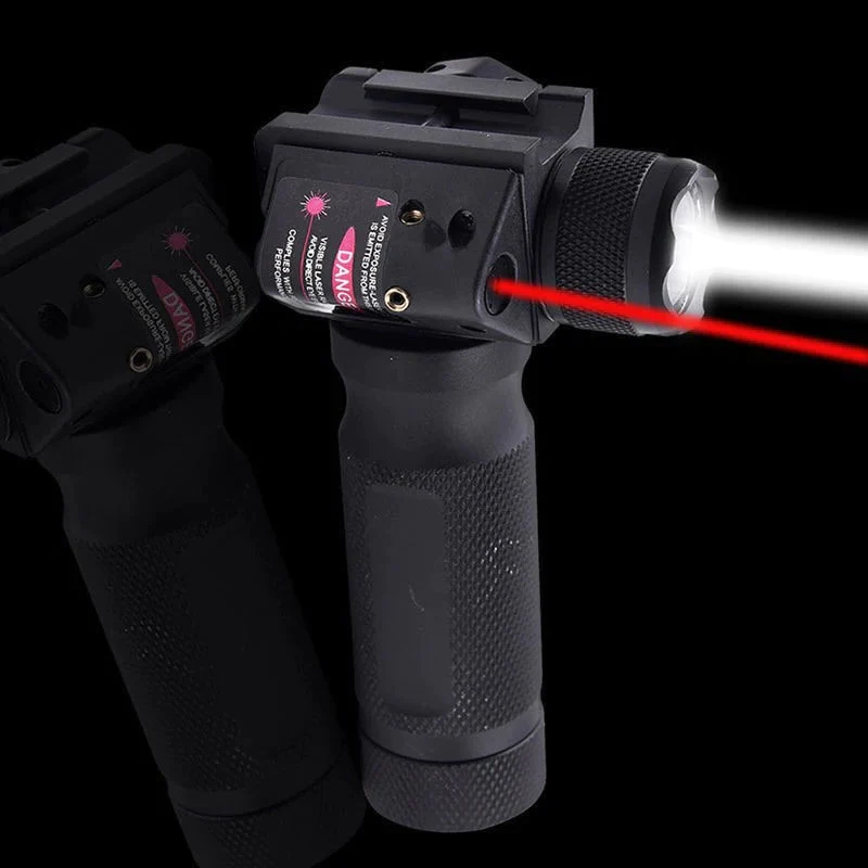 3-In-1 Tactical Foregrip with Flash Light & Laser