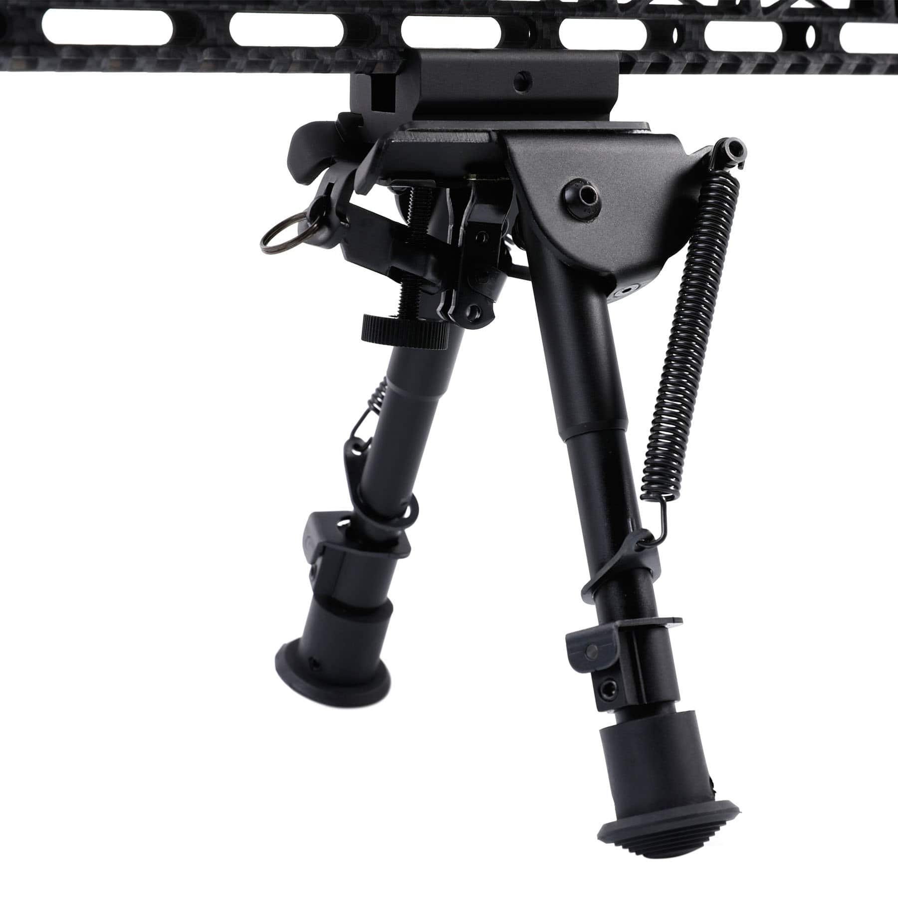 Picatinny Rail System Adjustable Bipod (6''-9''), Aircraft Grade Aluminum