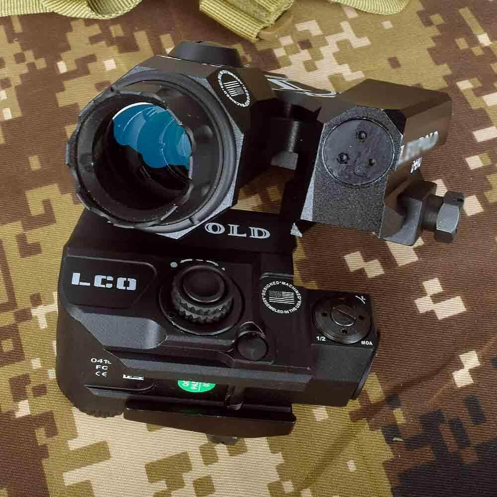 Leupold D-EVO Dual-Enhanced Optic 6X Magnifier With LCO Red Dot