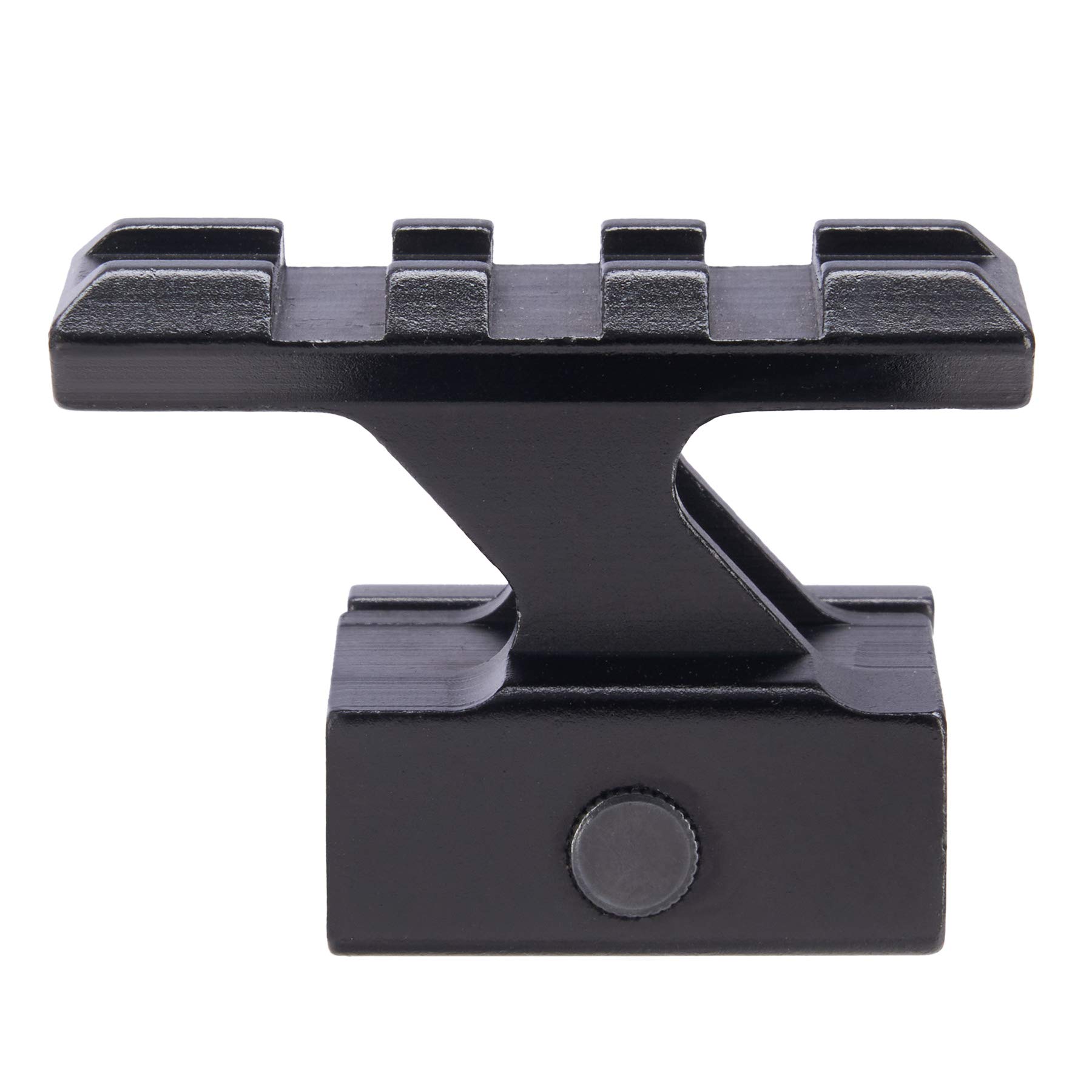 XYSIGHT Riser Rail Mount 2 Pack 3 Slot Slanted Riser Scope Mount for 20mm Base Picatinny Weaver Dovetail Rail Slanted Riser Mount for Rifle Pistol Airsoft Flashlights Laser Sights and More, Set of 2