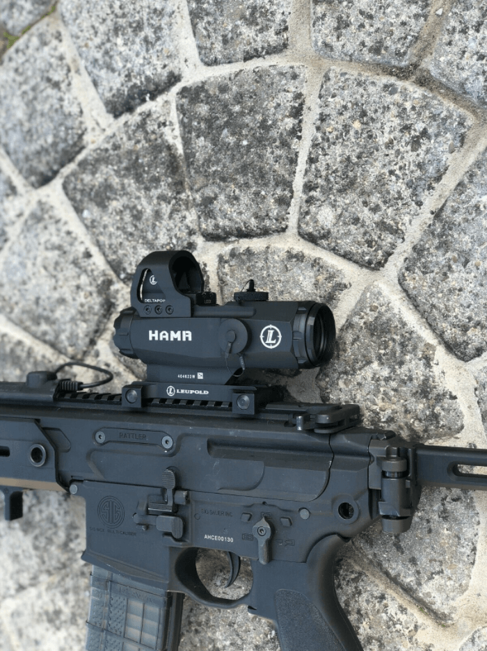 Leupold MARK 4 HAMR 4X24 Red Dot Multi-Range Delta-Point