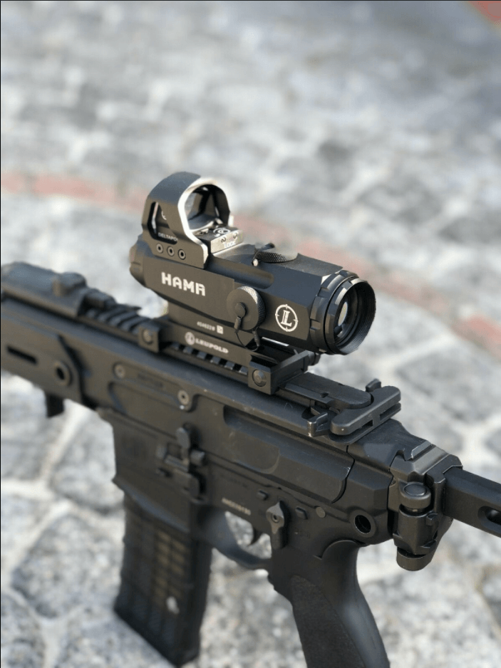 Leupold MARK 4 HAMR 4X24 Red Dot Multi-Range Delta-Point