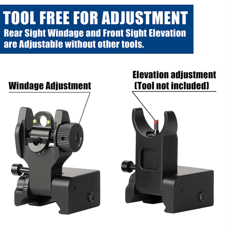 XYSIGHT Fiber Optic Iron Sights