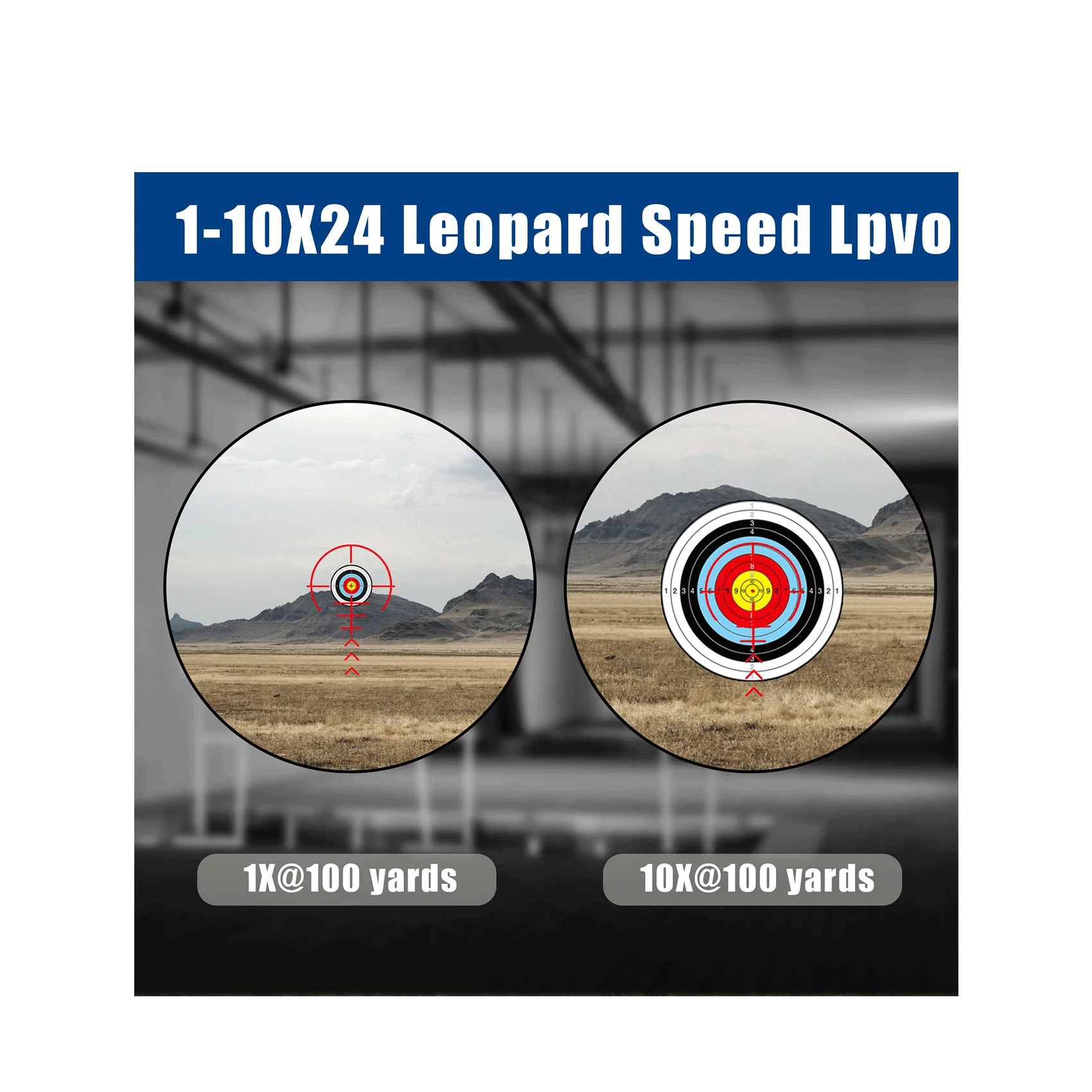 XYSIGHT Leopard Speed 1-10x24 SFP LPVO Rifle Scope